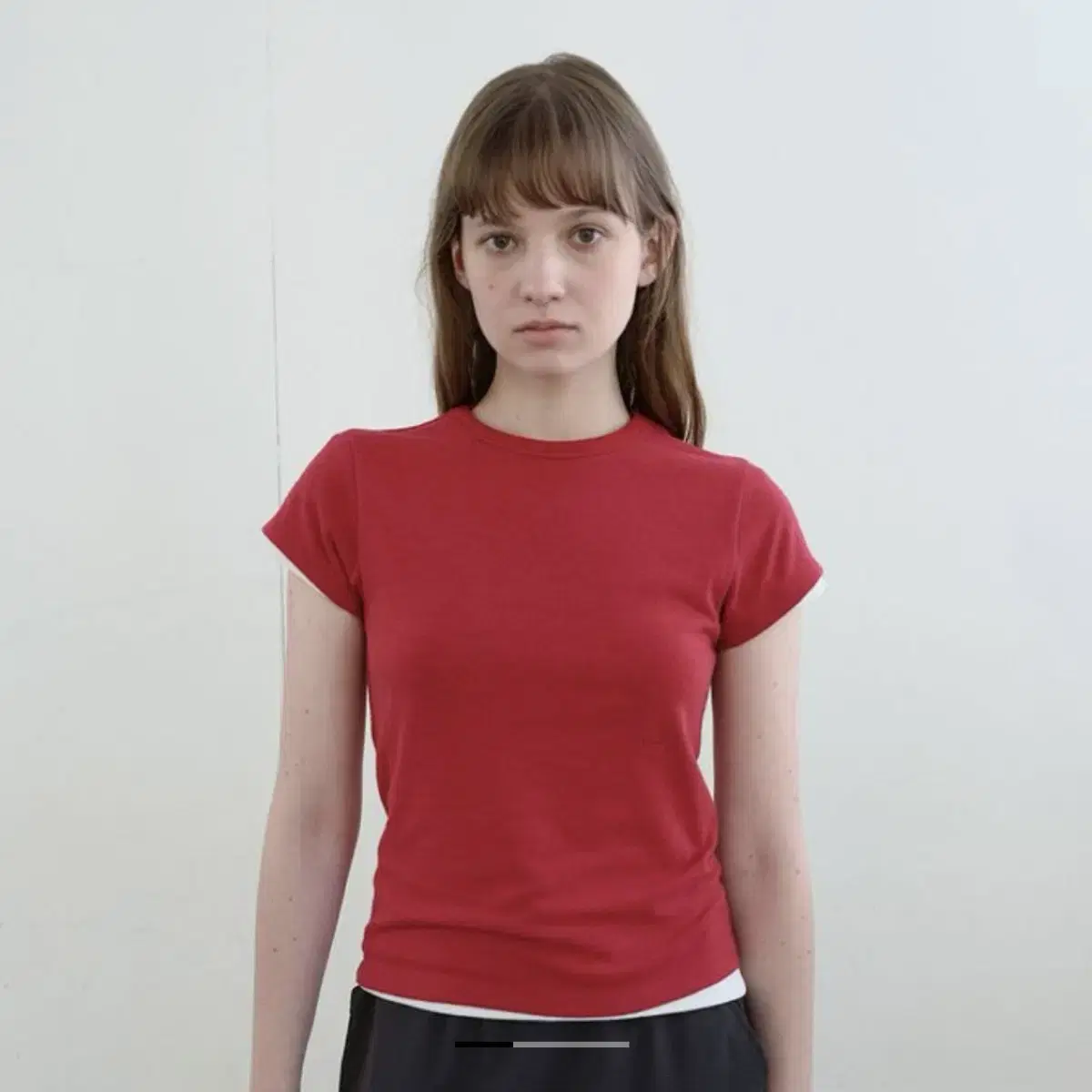 Enzo Blues Pixel Logo Boxy T-shirt (White) #엔조블루스,#엔조